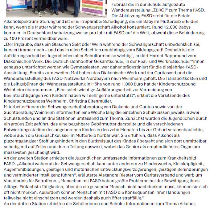 Kein Alkohol während der Schwangerschaft